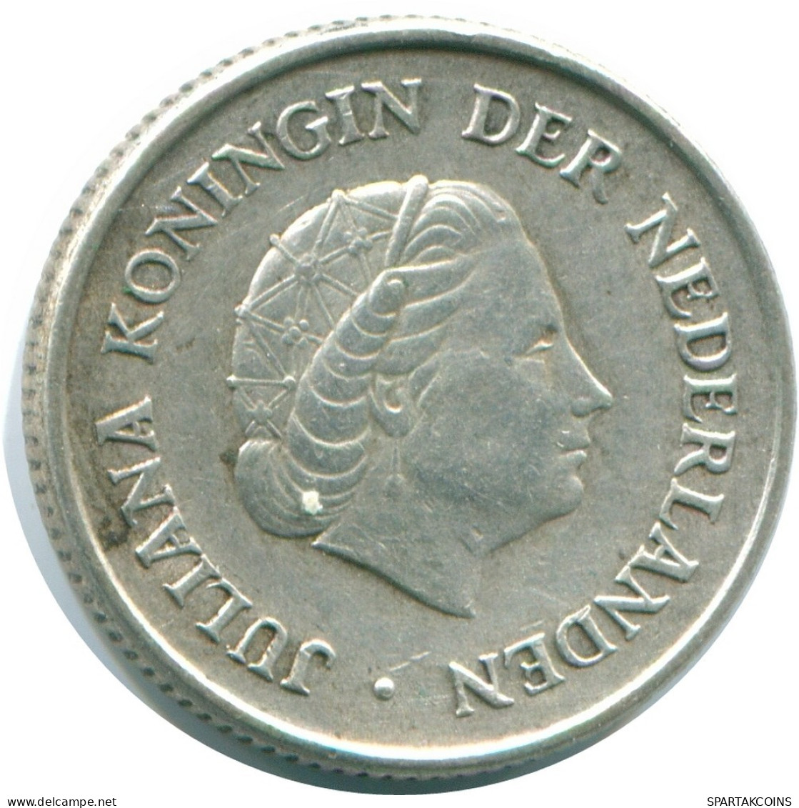 1/4 GULDEN 1970 ANTILLAS NEERLANDESAS PLATA Colonial Moneda #NL11652.4.E.A - Antilles Néerlandaises