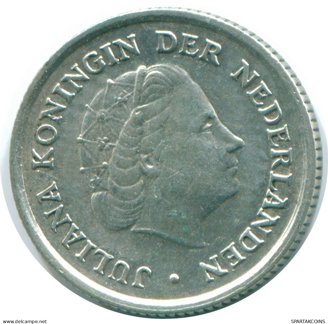 1/10 GULDEN 1963 NETHERLANDS ANTILLES SILVER Colonial Coin #NL12528.3.U.A - Nederlandse Antillen