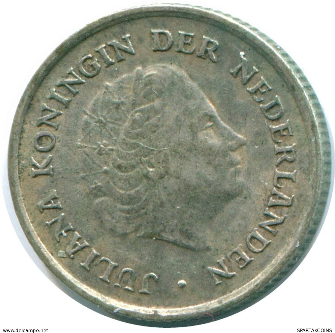 1/10 GULDEN 1960 ANTILLAS NEERLANDESAS PLATA Colonial Moneda #NL12340.3.E.A - Niederländische Antillen