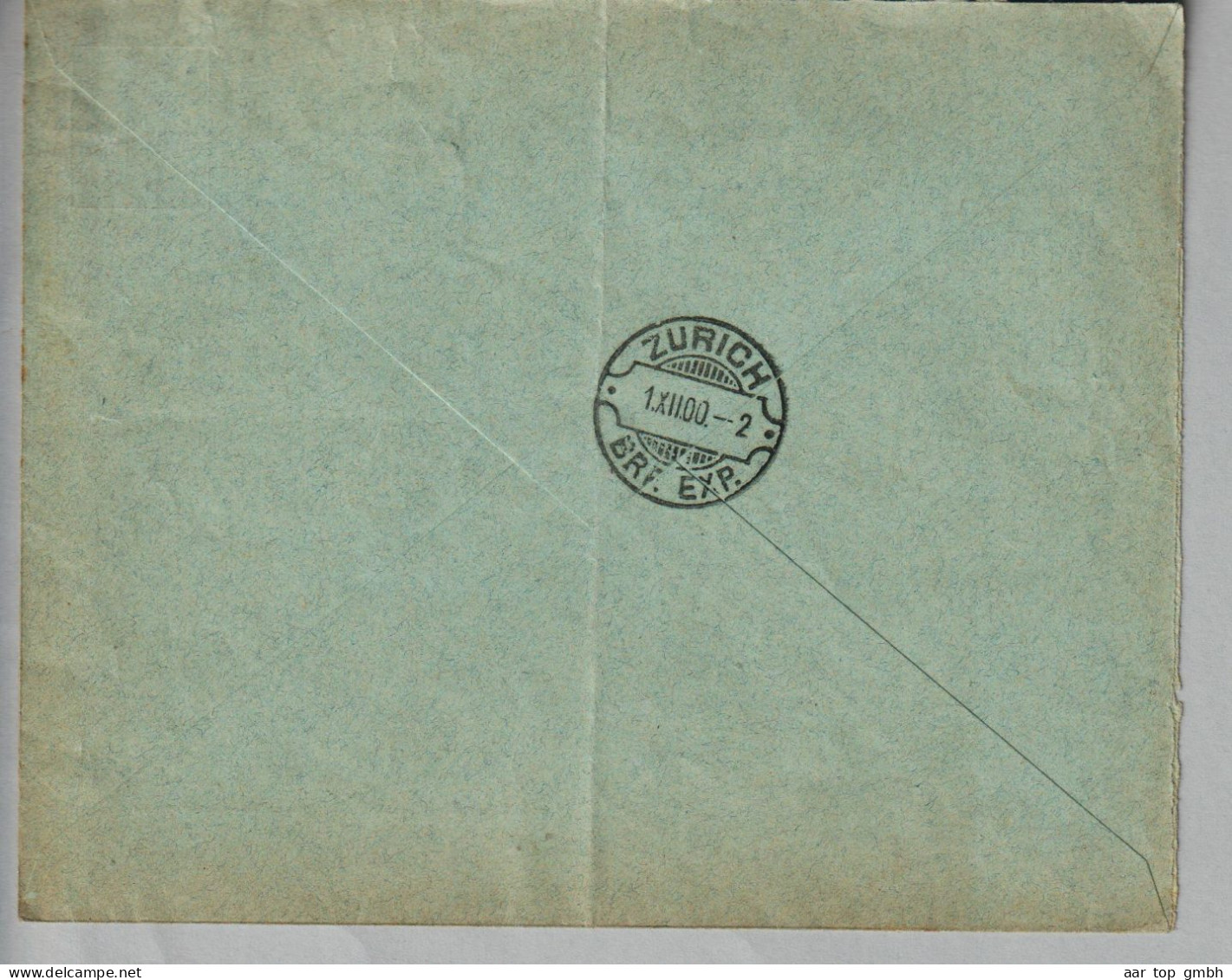 CH Heimat SZ Goldau 1900-12-01 Brief Nach Zürich Mit 10Rp. UPU SBK#78B - Lettres & Documents