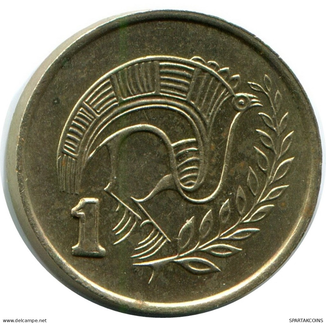 1 CENTS 1987 CHIPRE CYPRUS Moneda #AP326.E.A - Cipro