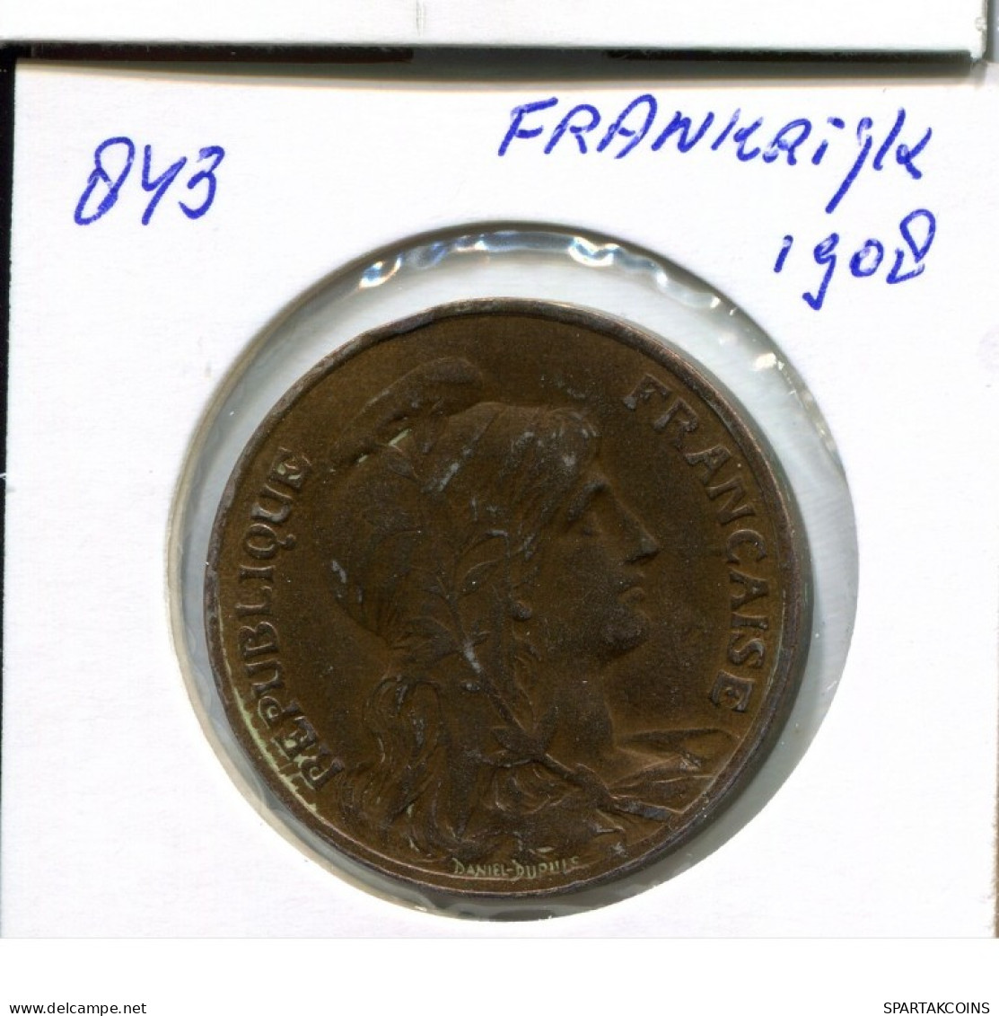 10 CENTIMES 1908 FRANKREICH FRANCE Französisch Münze #AN084.D.A - 10 Centimes