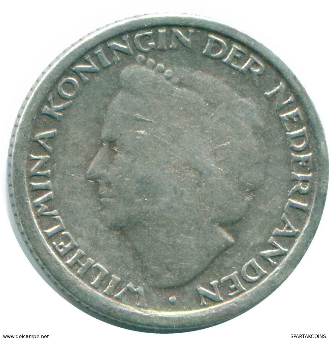 1/10 GULDEN 1948 CURACAO NÉERLANDAIS NETHERLANDS ARGENT Colonial Pièce #NL11938.3.F.A - Curacao