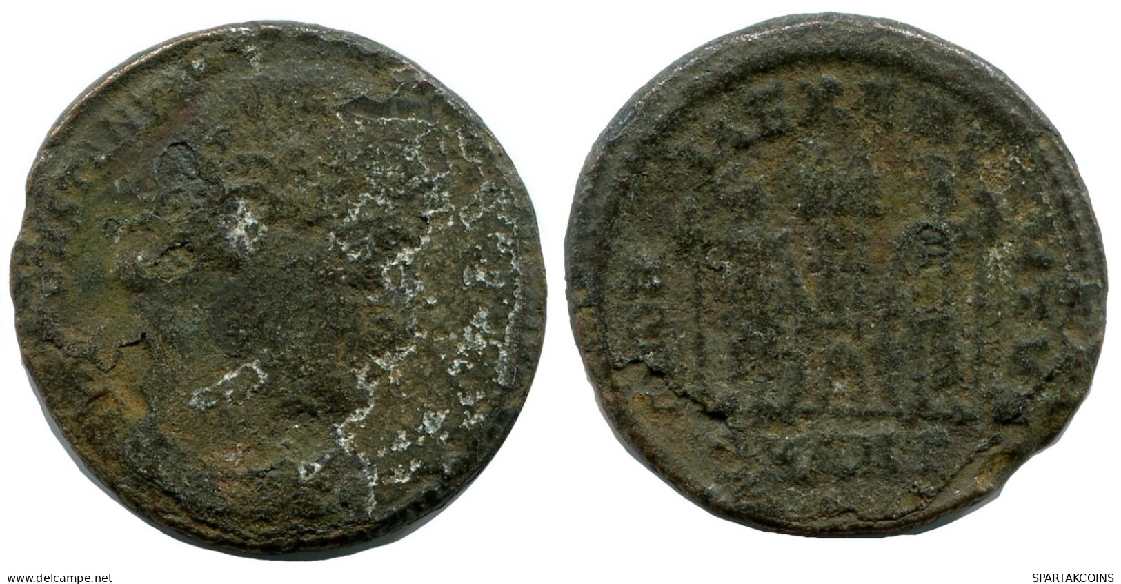 CONSTANTINE I MINTED IN ANTIOCH FROM THE ROYAL ONTARIO MUSEUM #ANC10713.14.E.A - El Imperio Christiano (307 / 363)