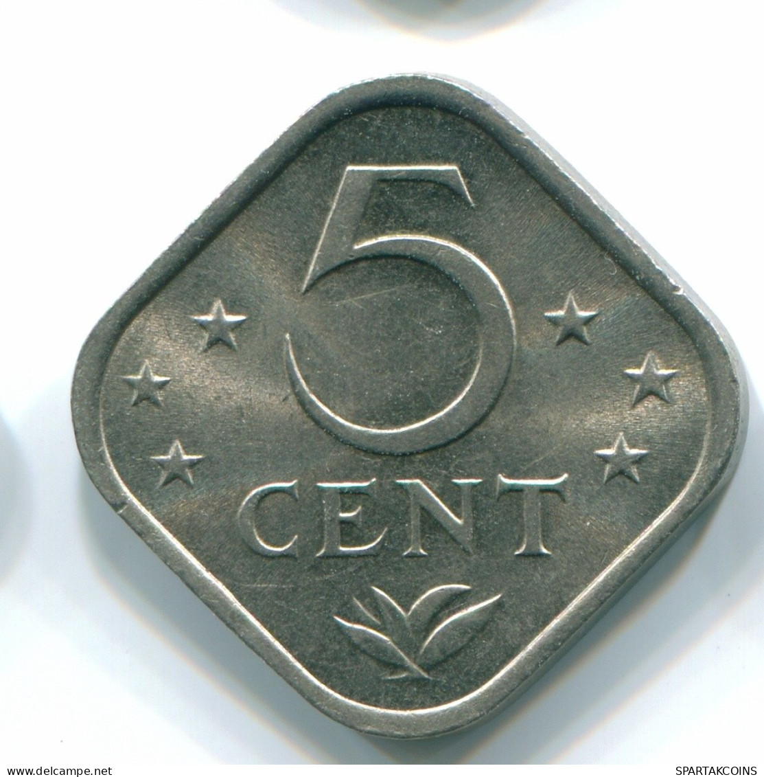 5 CENTS 1971 NIEDERLÄNDISCHE ANTILLEN Nickel Koloniale Münze #S12208.D.A - Antilles Néerlandaises