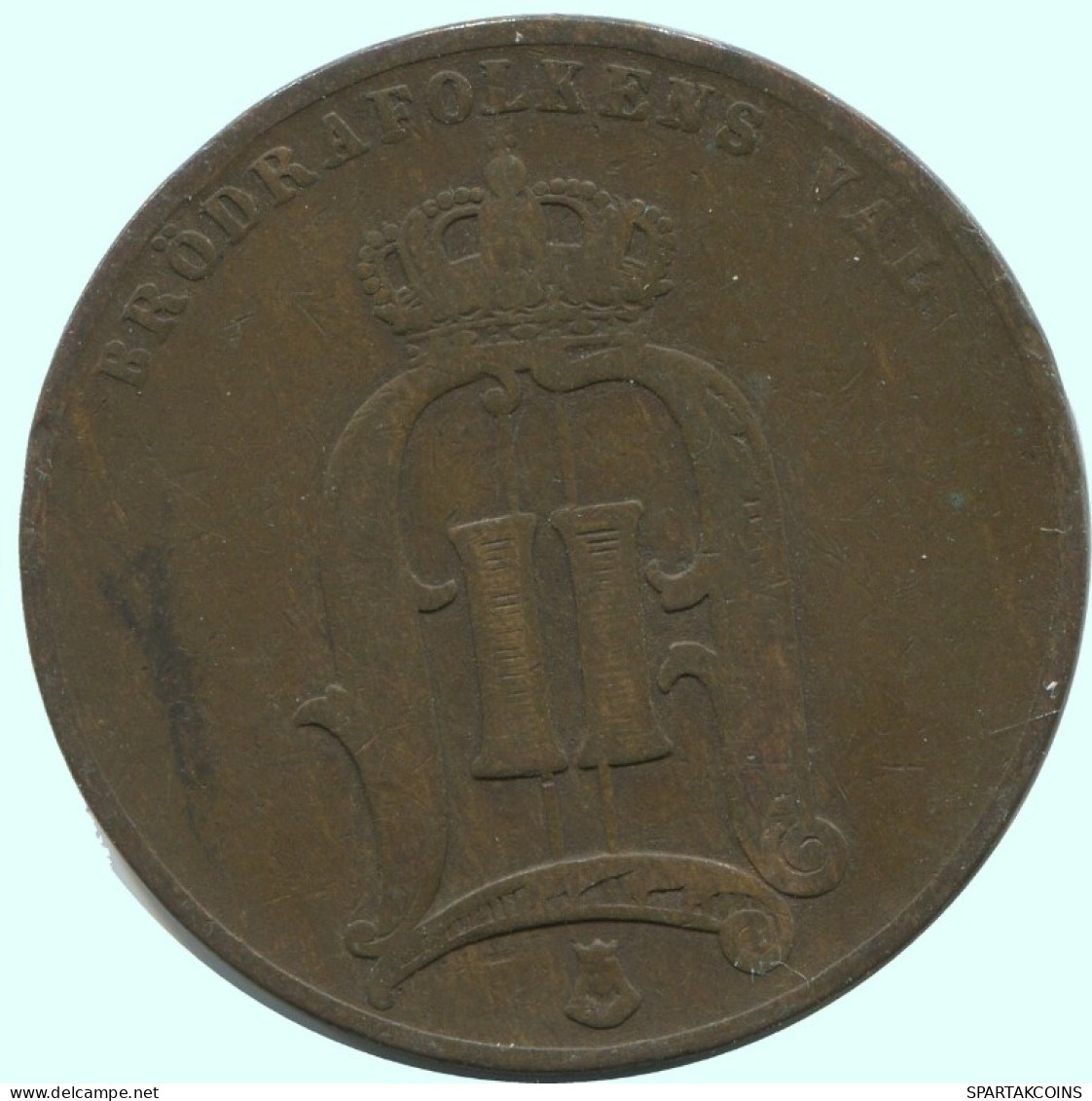 5 ORE 1878 SUECIA SWEDEN Moneda #AC588.2.E.A - Suède