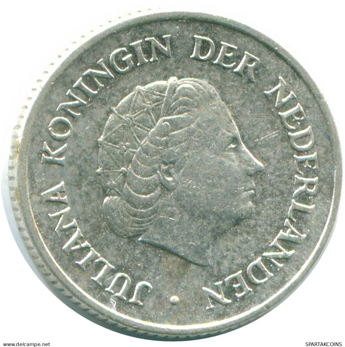 1/4 GULDEN 1967 ANTILLES NÉERLANDAISES ARGENT Colonial Pièce #NL11457.4.F.A - Niederländische Antillen