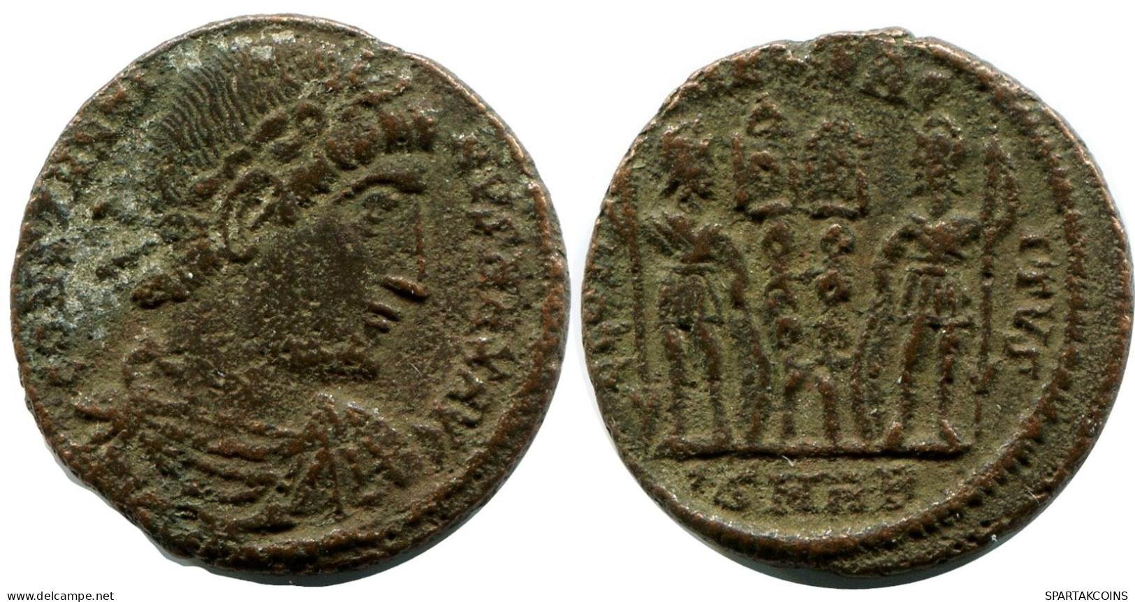 CONSTANTINE I MINTED IN HERACLEA FROM THE ROYAL ONTARIO MUSEUM #ANC11200.14.E.A - The Christian Empire (307 AD To 363 AD)