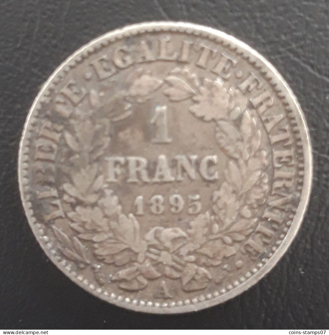 France - 1 Franc Cérès 1895 A - 1 Franc