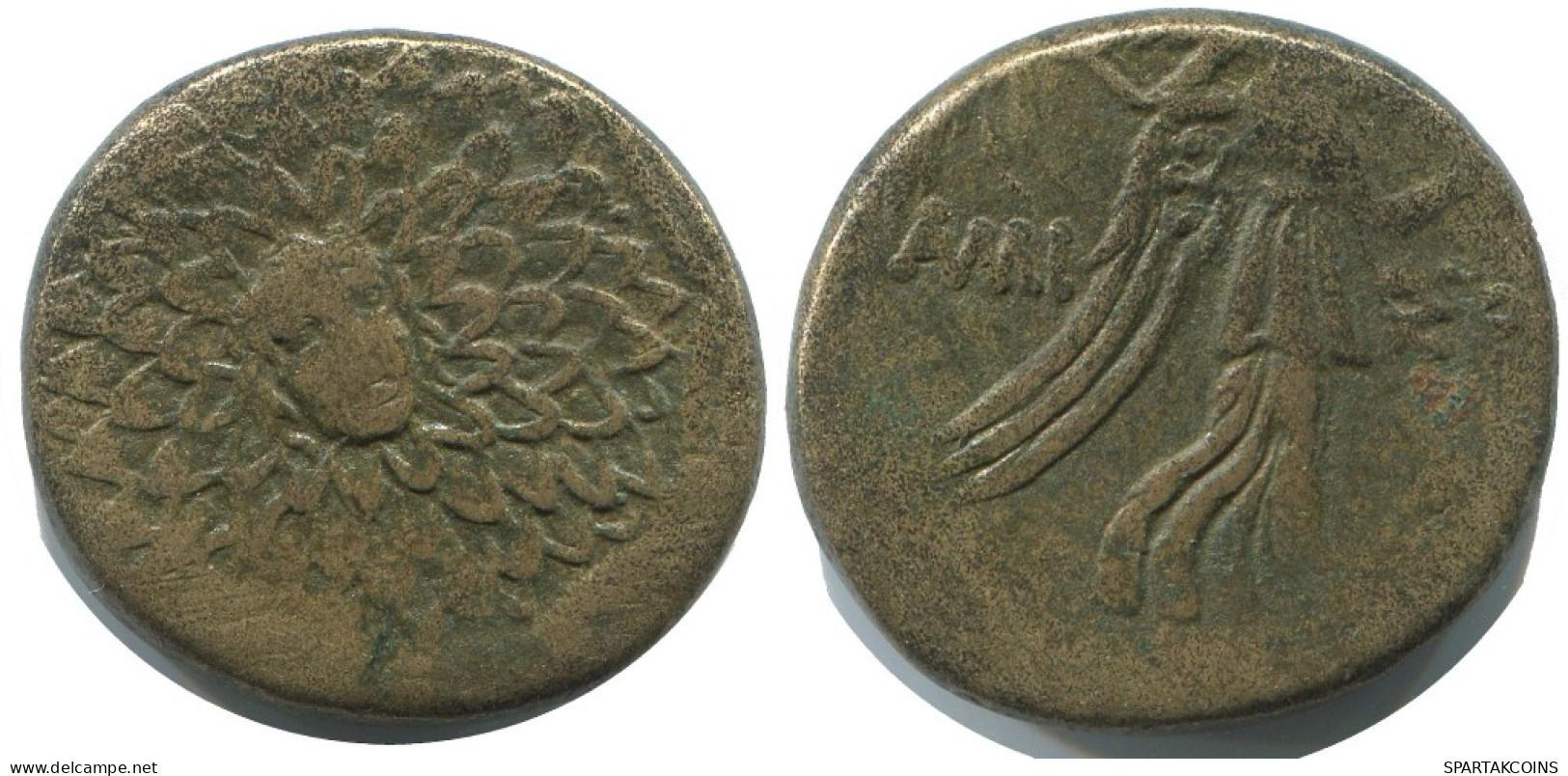 AMISOS PONTOS AEGIS WITH FACING GORGON GRIECHISCHE Münze 7.9g/21mm #AF757.25.D.A - Greek