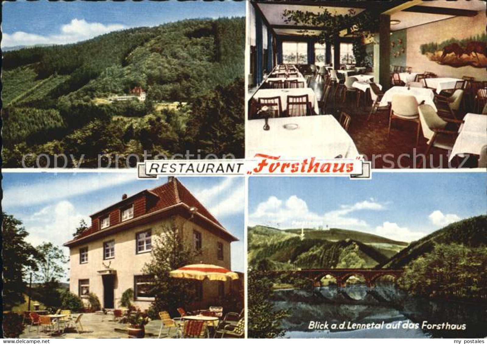 72506776 Werdohl Restaurant Forsthaus Lennetal  Werdohl - Werdohl