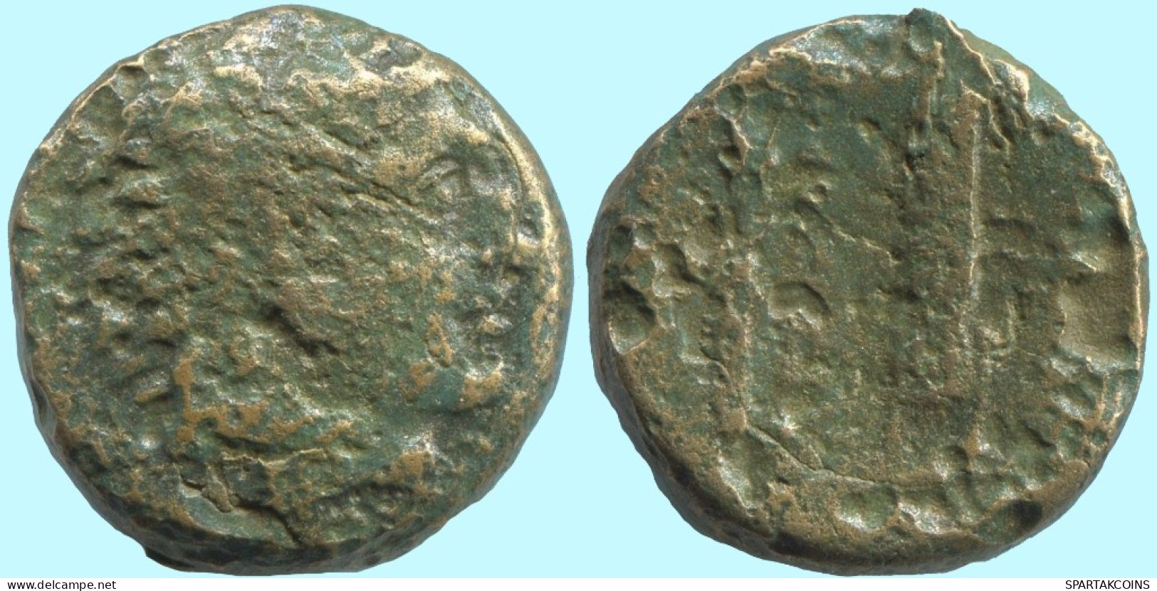 Ancient Authentic Original GREEK Coin 6.4g/17mm #ANT1784.10.U.A - Greek
