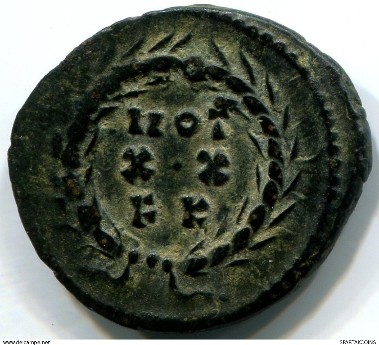 DIOCLETIAN AE Radiate Fraction Carthage FK AD303 VOT-XX-FK RARE #ANC12439.23.F.A - The Tetrarchy (284 AD Tot 307 AD)