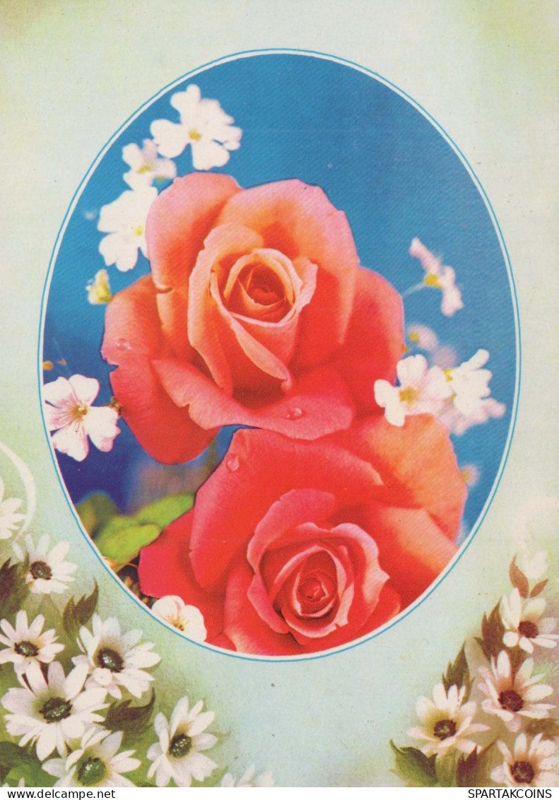 FLEURS Vintage Carte Postale CPSM #PAS057.A - Blumen