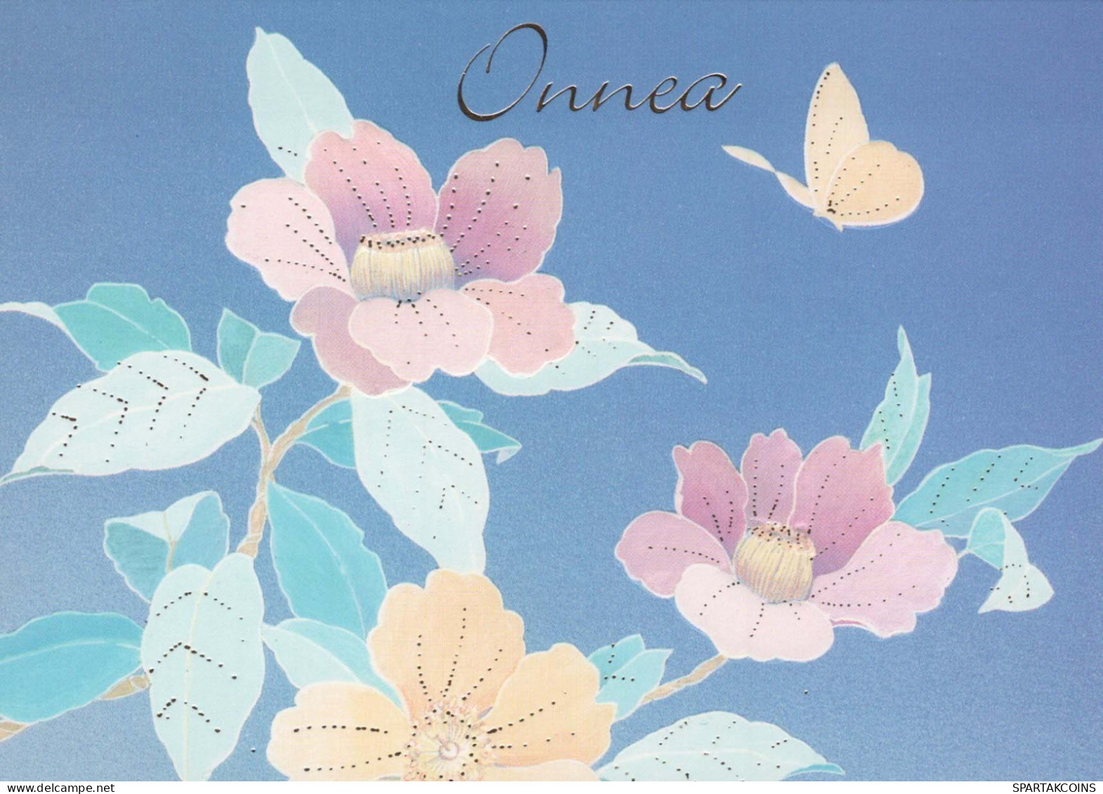 FLORES Vintage Tarjeta Postal CPSM #PAR654.A - Blumen