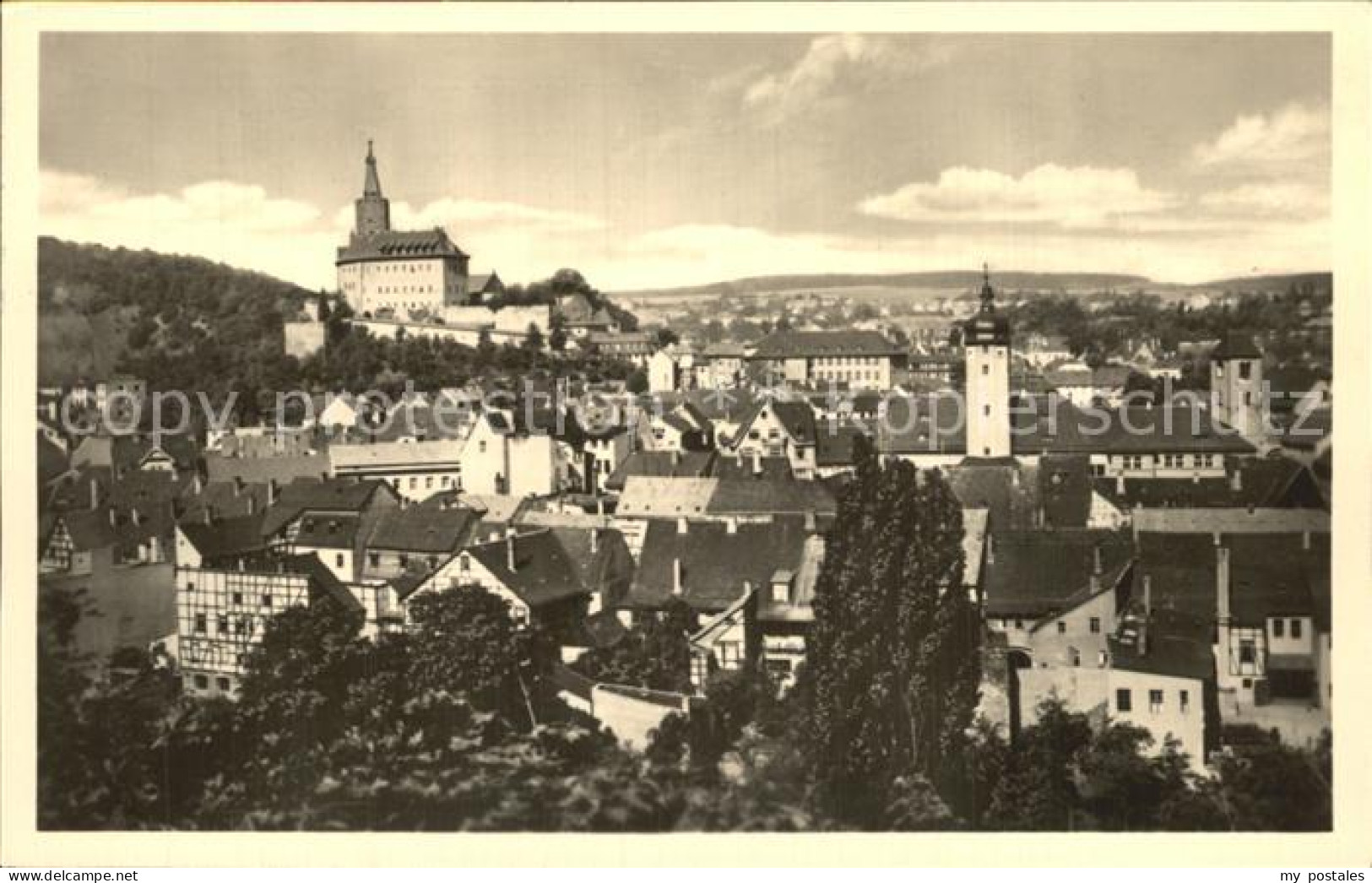 72506632 Weida Thueringen Blick Zur Osterburg Weida - Weida