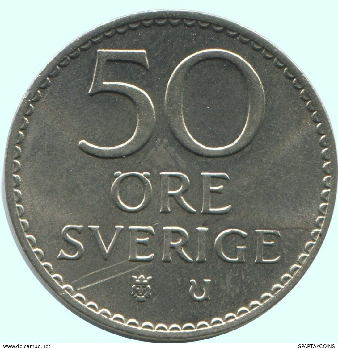 50 ORE 1964 SCHWEDEN SWEDEN Münze #AC722.2.D.A - Sweden