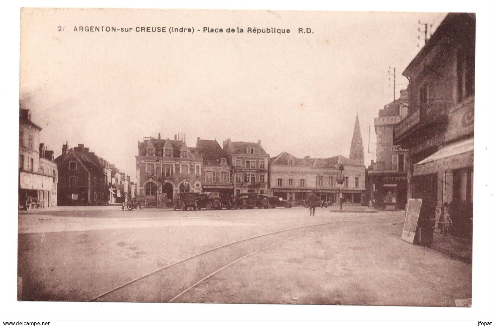 36 INDRE - ARGENTON SUR CREUSE Place De La République (voir Description) - Other & Unclassified