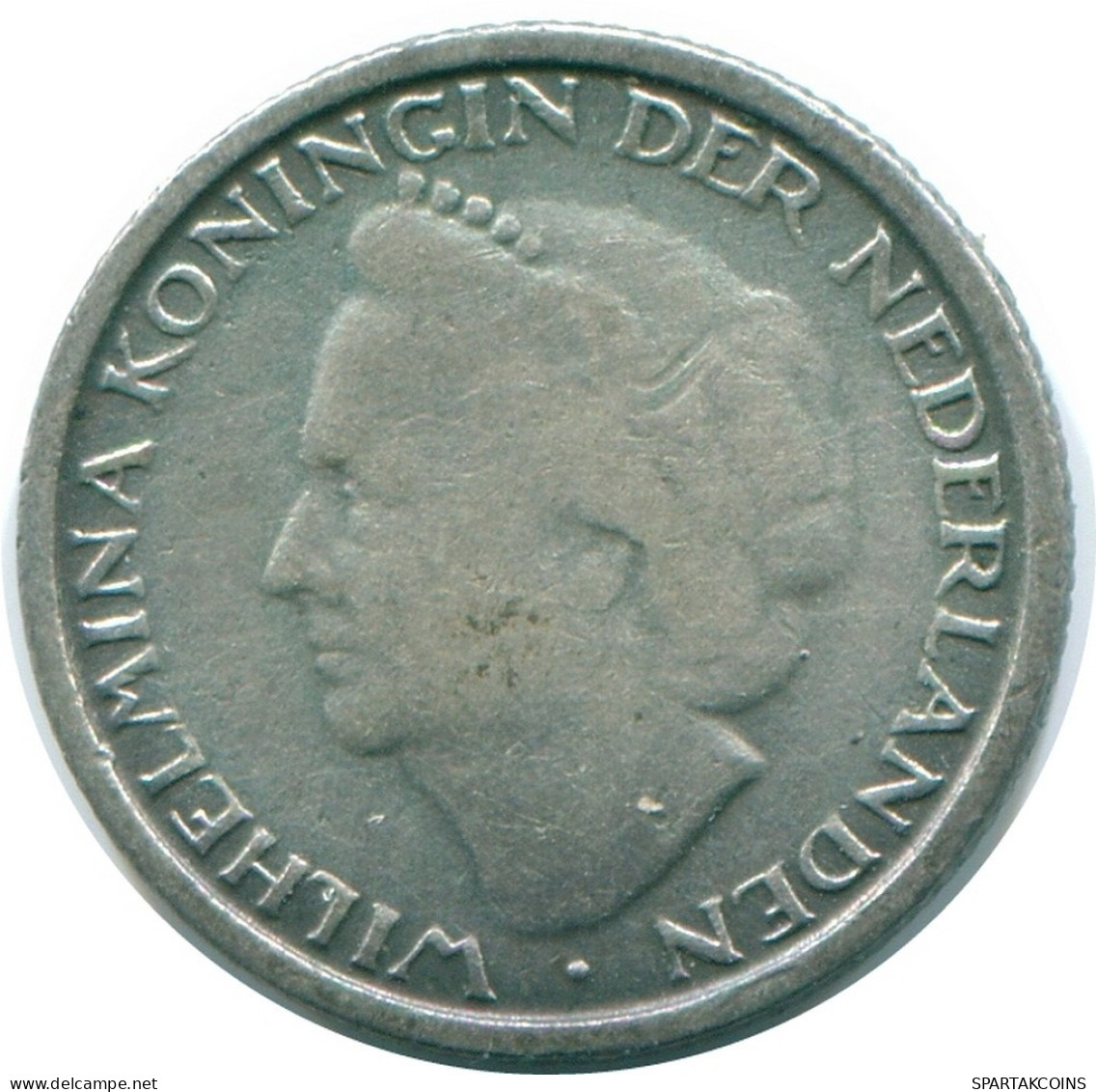 1/10 GULDEN 1948 CURACAO NÉERLANDAIS NETHERLANDS ARGENT Colonial Pièce #NL11985.3.F.A - Curaçao