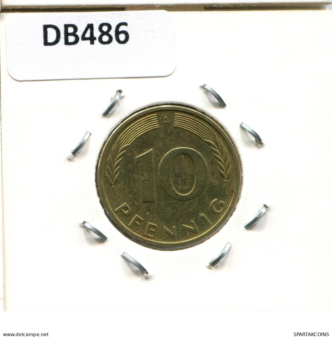 10 PFENNIG 1993 A BRD DEUTSCHLAND Münze GERMANY #DB486.D.A - 10 Pfennig