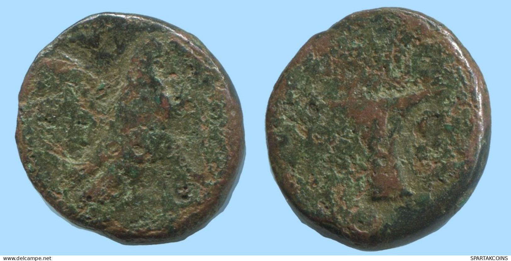 AIOLIS KYME EAGLE SKYPHOS Authentique GREC ANCIEN Pièce 3.6g/16mm #AG009.12.F.A - Griechische Münzen