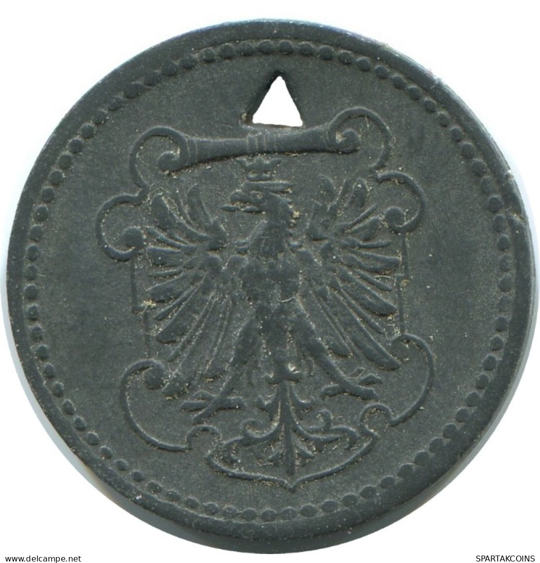 10 PFENNIG 1917 STADT FRAKFURT AM MAIN GERMANY Coin #AD604.9.U.A - 10 Pfennig