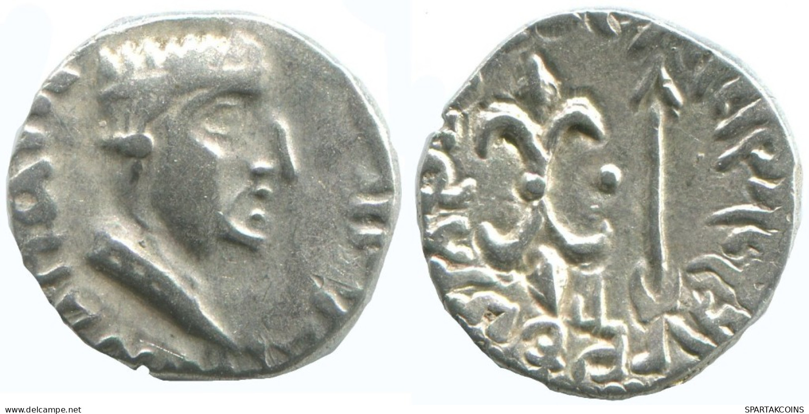 INDO-SKYTHIANS WESTERN KSHATRAPAS KING NAHAPANA AR DRACHM GREC #AA468.40.F.A - Griechische Münzen