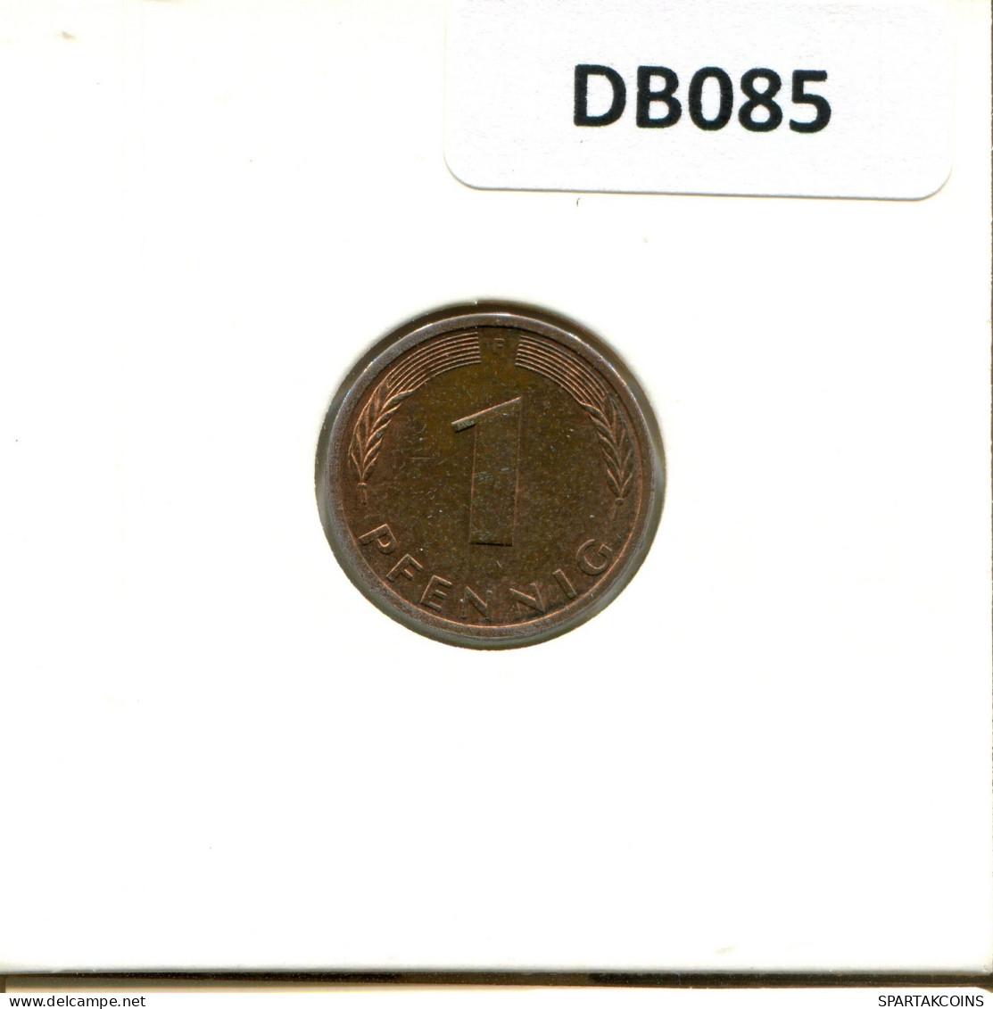 1 PFENNIG 1990 F BRD DEUTSCHLAND Münze GERMANY #DB085.D.A - 1 Pfennig