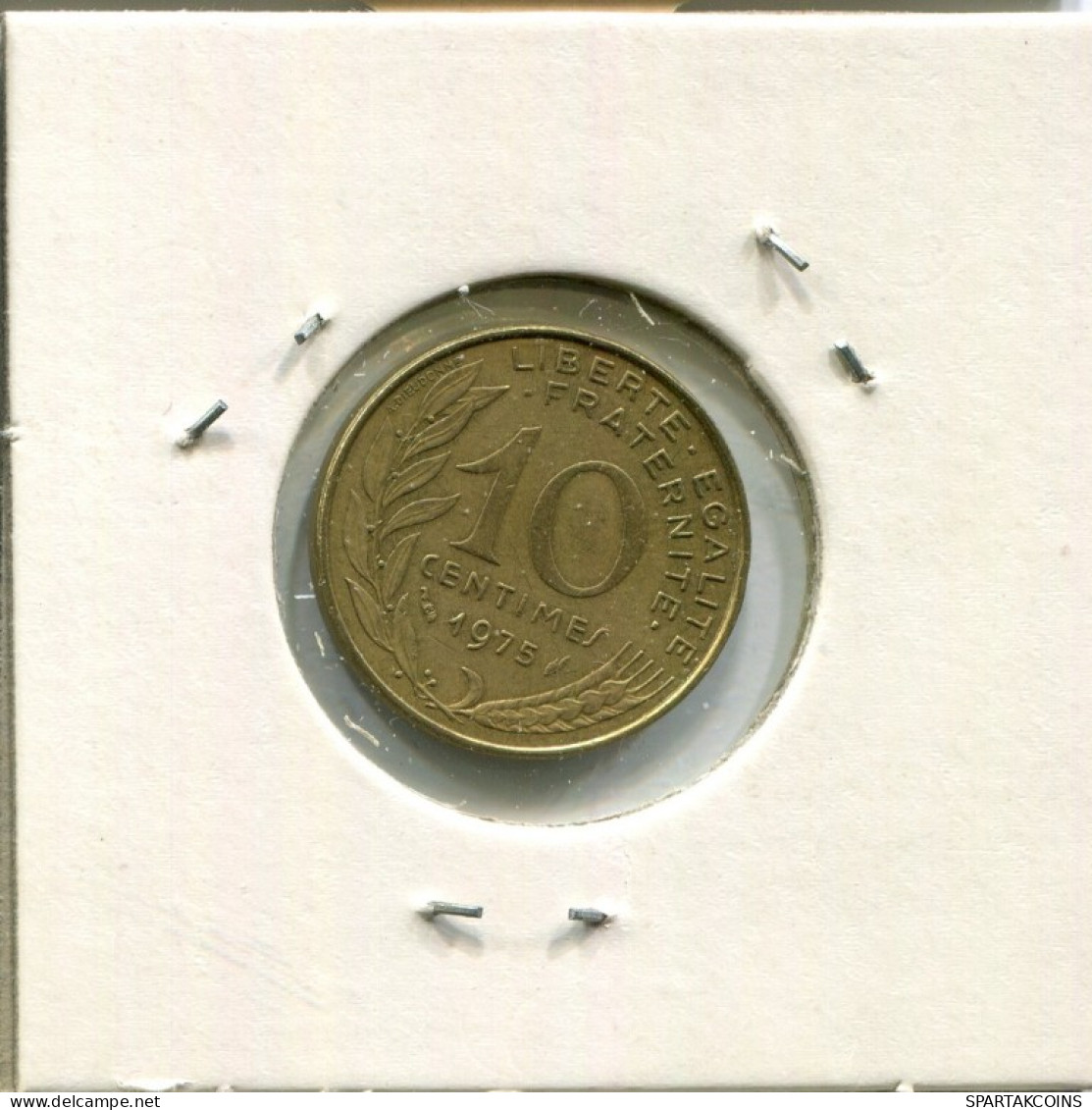 10 CENTIMES 1975 FRANCE Pièce Française #AN842.F.A - 10 Centimes