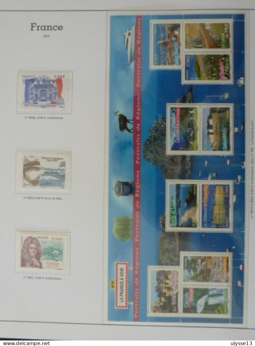 Année 2007 complète - Tous les timbres, les blocs, les carnets - 20% de la cote