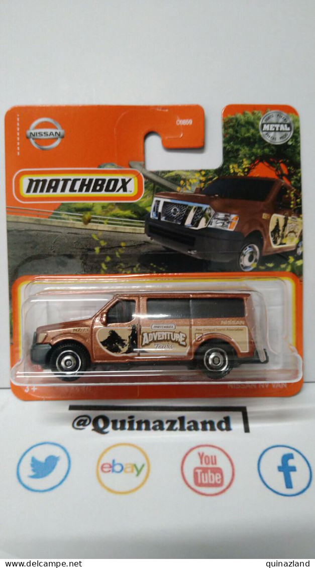 Matchbox Nissan Nv Van 2022-001 (CP08) - Matchbox (Mattel)