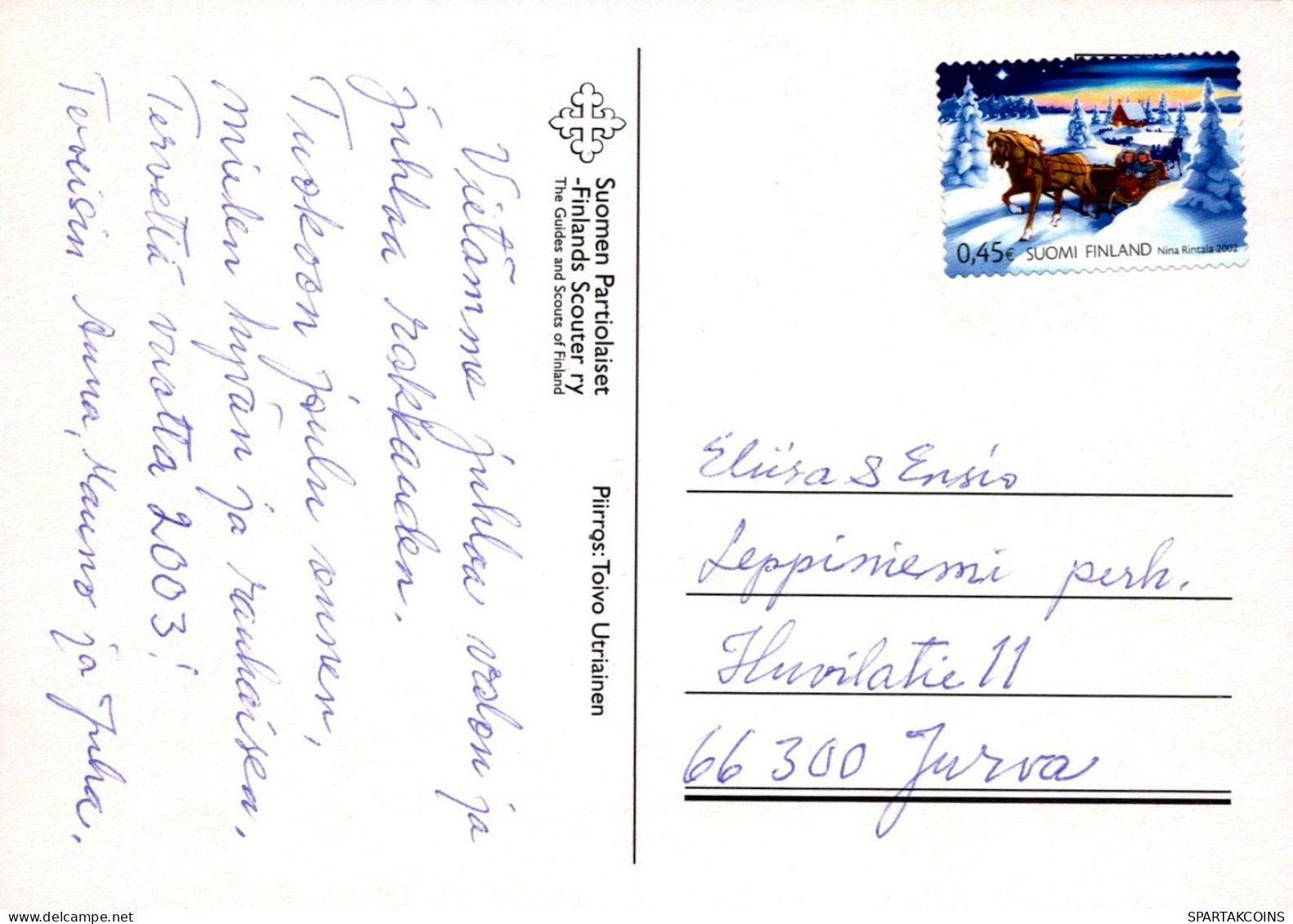 ANGELO Buon Anno Natale Vintage Cartolina CPSM #PAH570.A - Engel