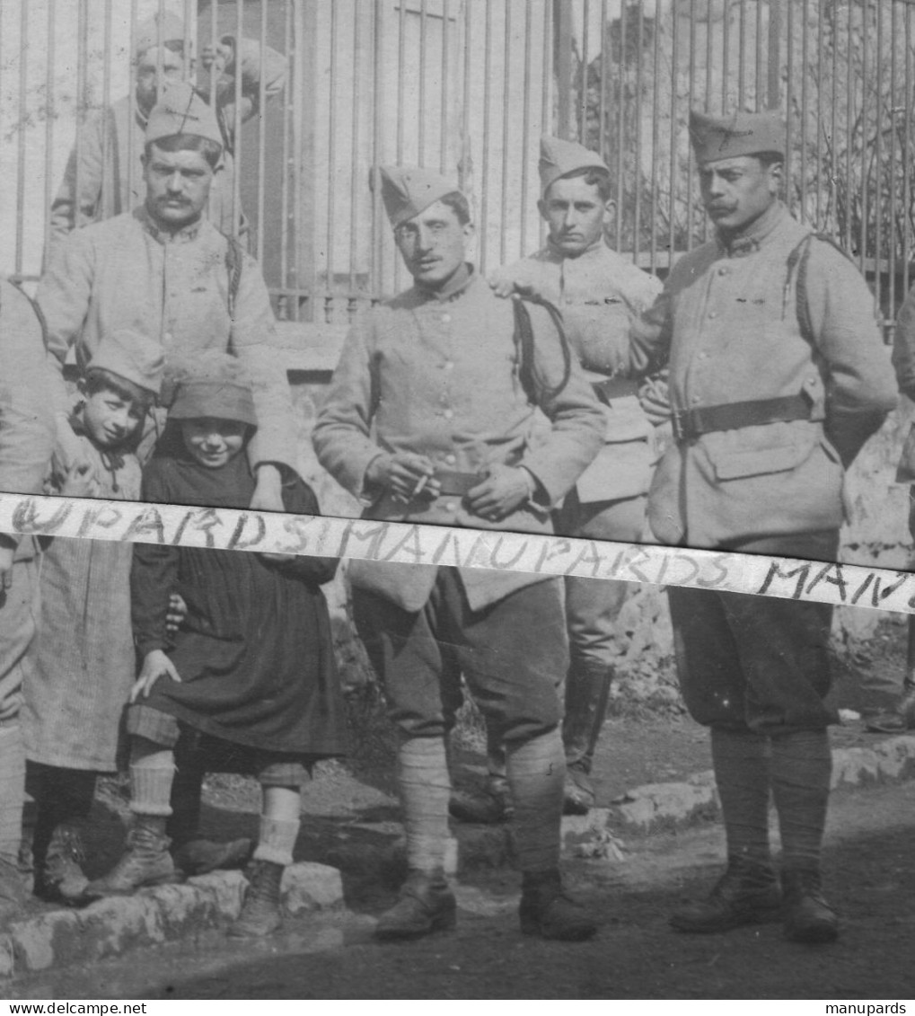 1917 - 1919 / CARTE PHOTO / 19e RI ( BREST ) / 19e REGIMENT D'INFANTERIE / POILUS / 1914 - 1918 - War, Military