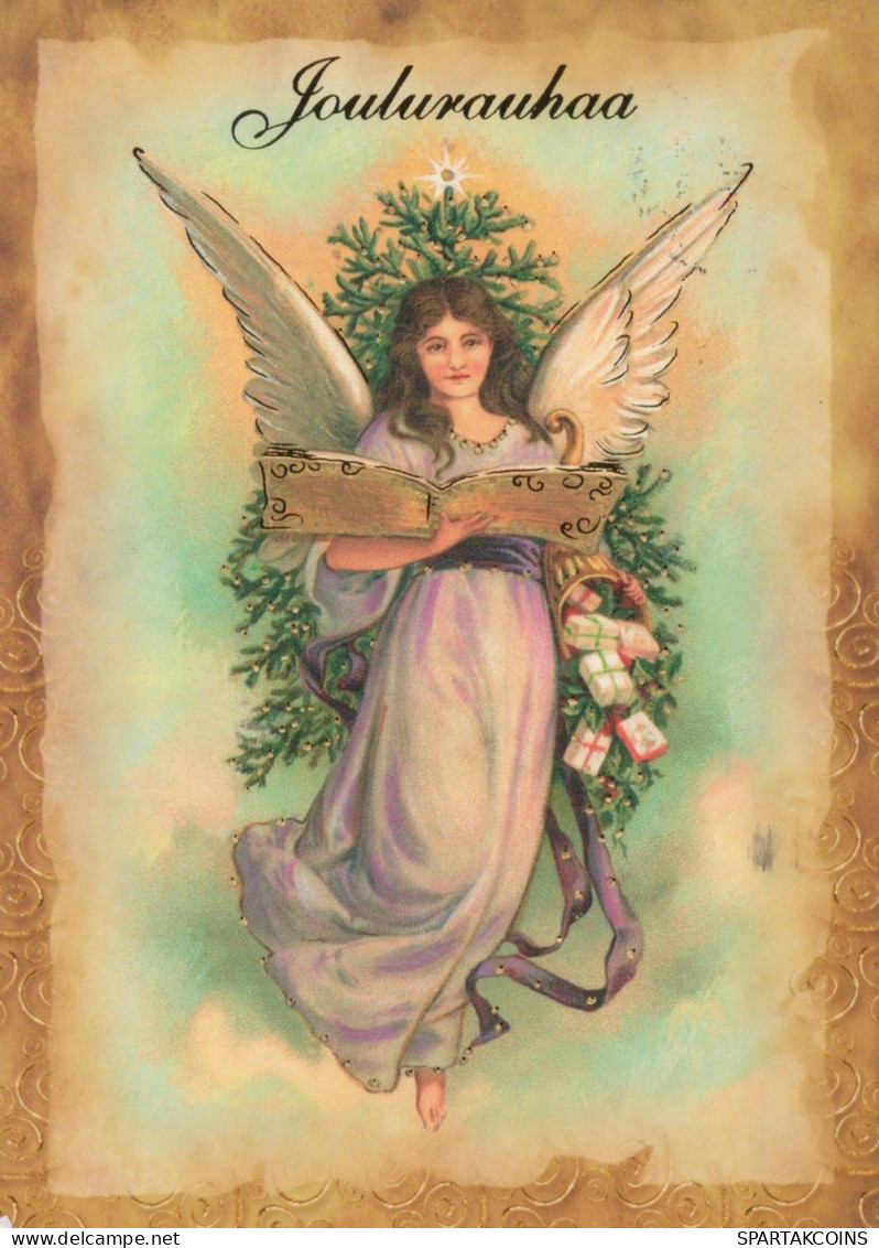 ANGEL CHRISTMAS Holidays Vintage Postcard CPSM #PAH364.A - Engel