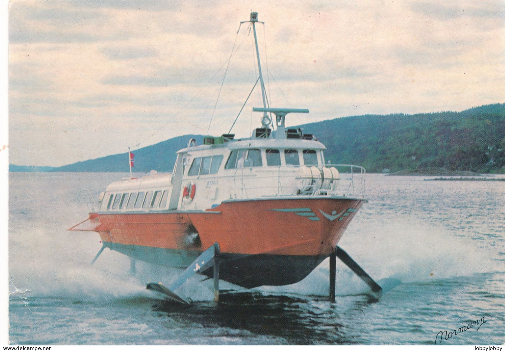 17 NORWEGIAN SHIPPING P.c.'s - EXCELLENT FOR RESALE: Kon-Tiki / Hydrofoil / Karamaran / HURTIGRUTEN /  FLÅM A.s.o. - Norway