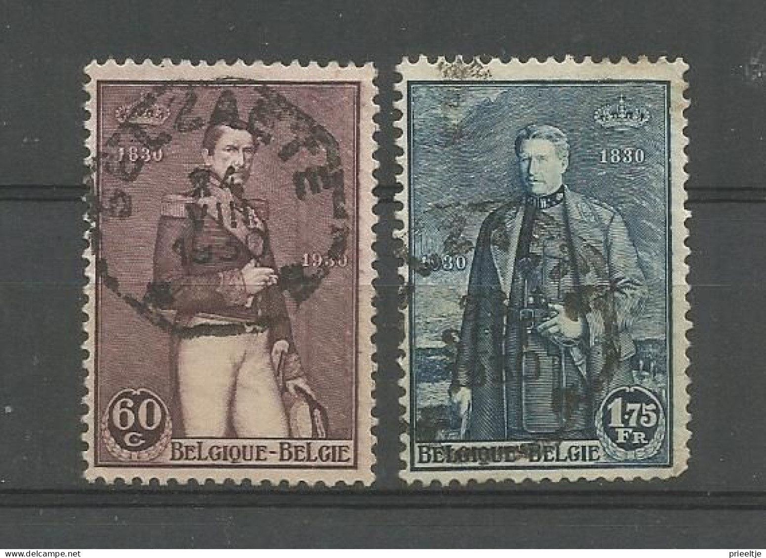 Belgie  1930 Kings  OCB 302+304 (0) - Used Stamps