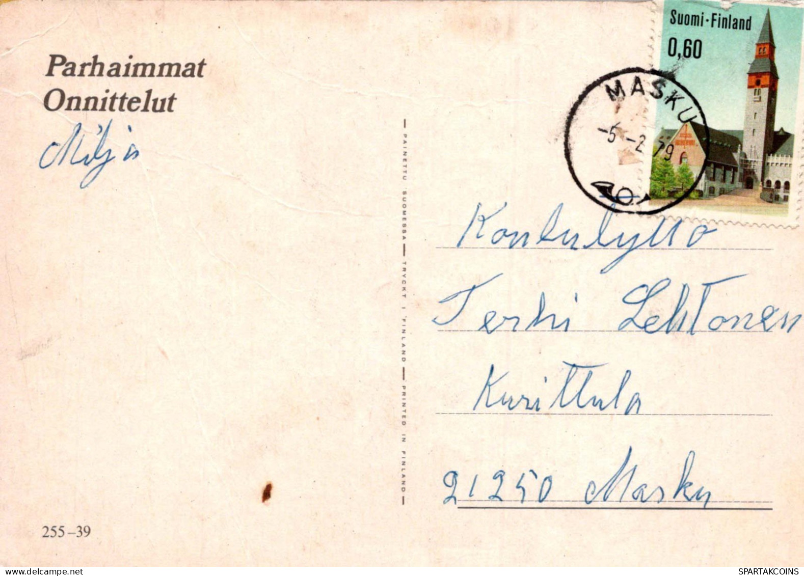FLEURS Vintage Carte Postale CPSM #PBZ407.A - Blumen