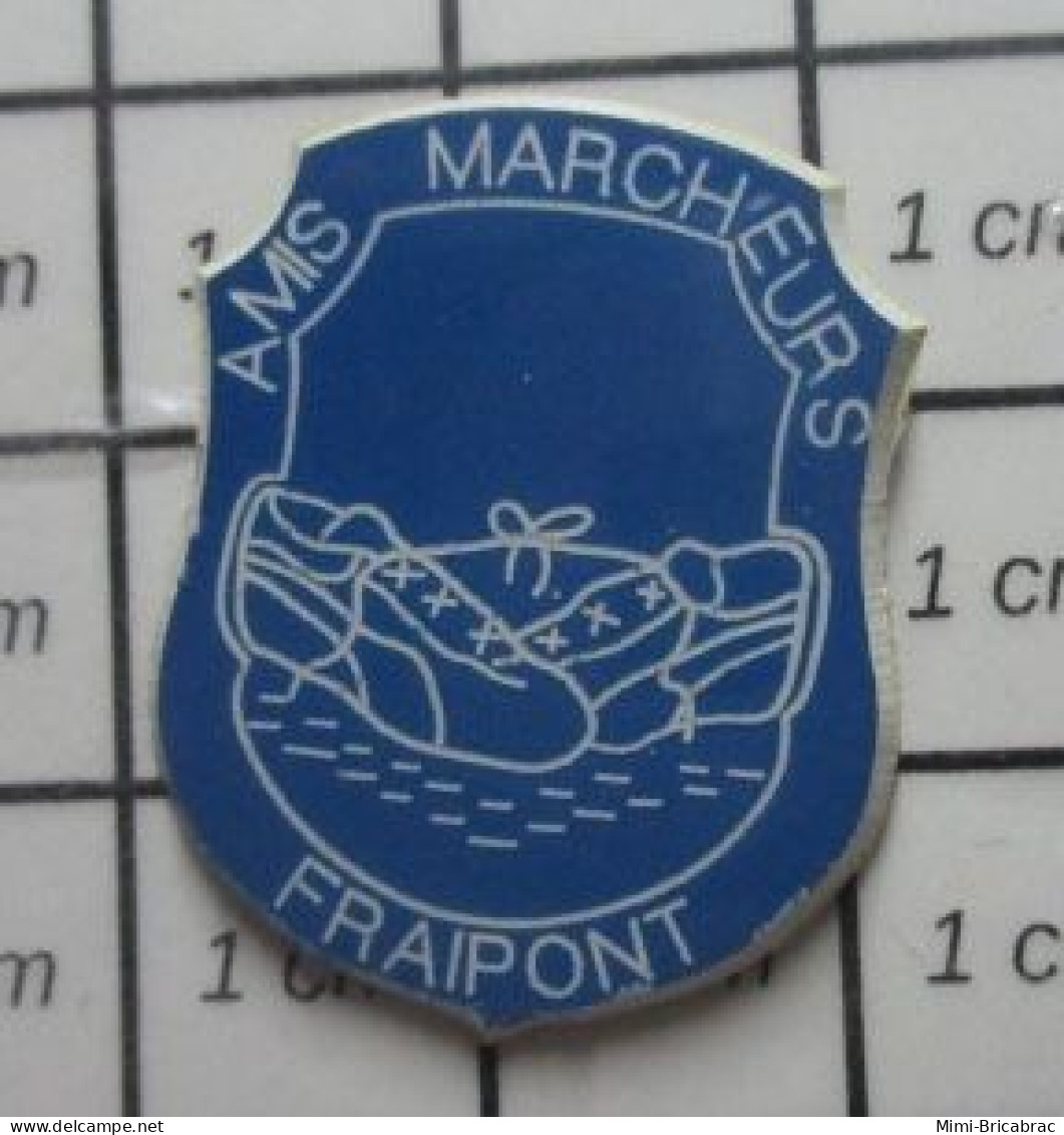 811B Pin's Pins / Beau Et Rare / ASSOCIATIONS / AMIS MARCHEURS DE FRAIPONT Commune Belge De Trooz Située En Région Wallo - Associations