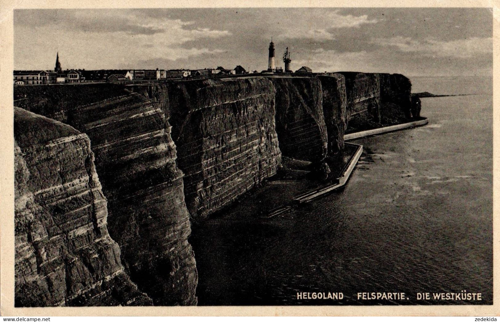 H2546 - Helgoland - Westküste - Verlag Julius Simonsen - Helgoland