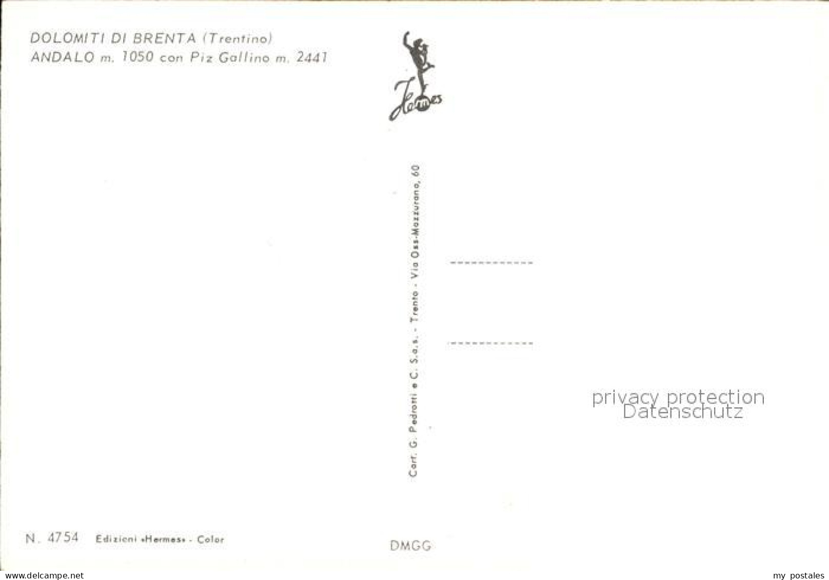 72506113 Brenta Andalo Piz Gallino Brenta - Other & Unclassified
