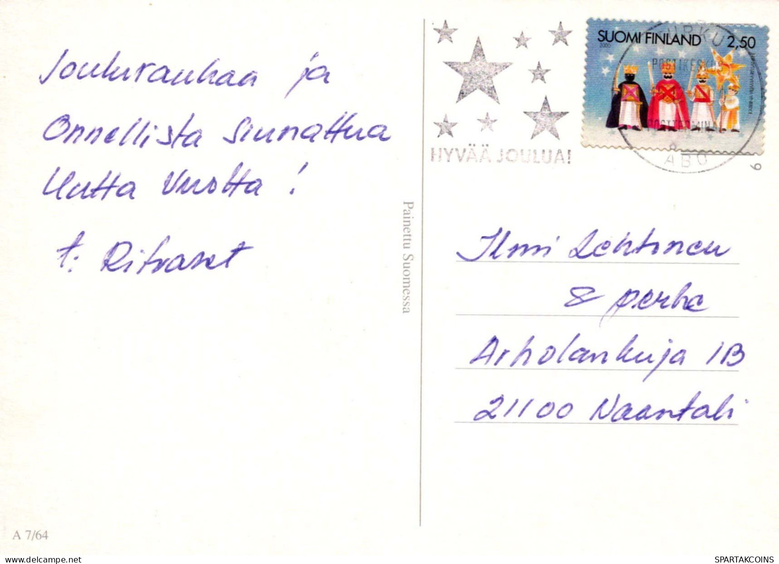 Virgen Mary Madonna Baby JESUS Christmas Religion Vintage Postcard CPSM #PBB987.A - Virgen Mary & Madonnas