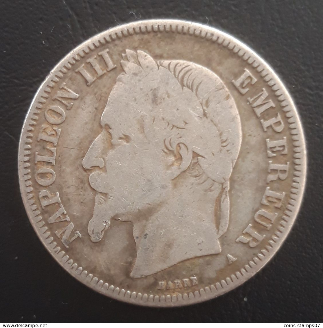 France - 2 Francs Napoléon III 1868 A - 2 Francs