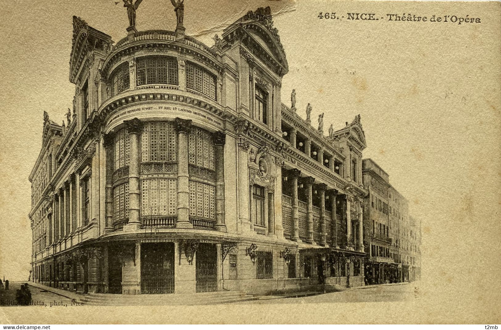 CPA (Alpes Maritimes) NICE. Théâtre De L'opéra (n°465) - Monuments