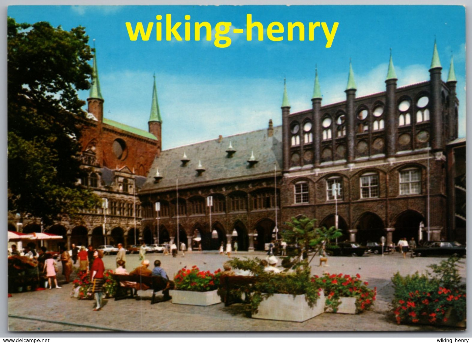 Lübeck - Markt Mit Rathaus - Luebeck