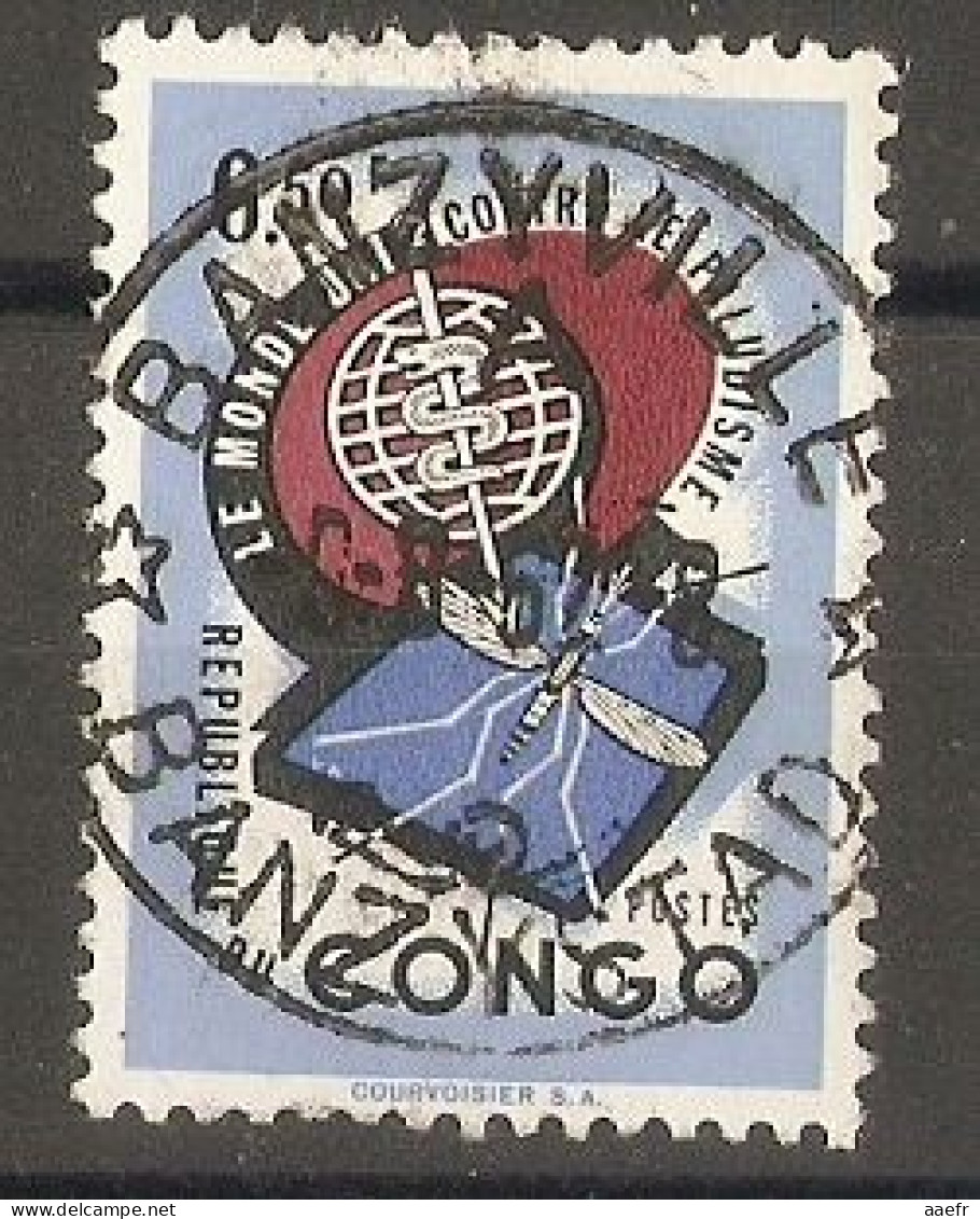 République Du Congo 1962 - Marcophilie - Très Belle Oblitération Bilingue Sur Cob 464 - Banzyville - Banzystad - Gebraucht
