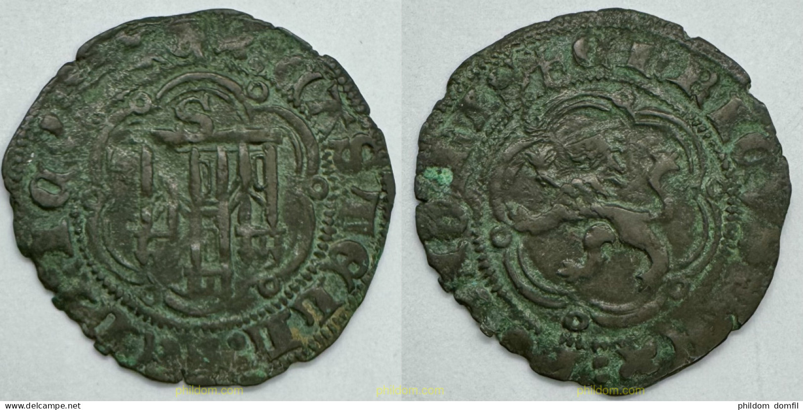 3926 ESPAÑA 1390 ENRIQUE III 1390-1406 BLANCA DE VELLON - Verzamelingen
