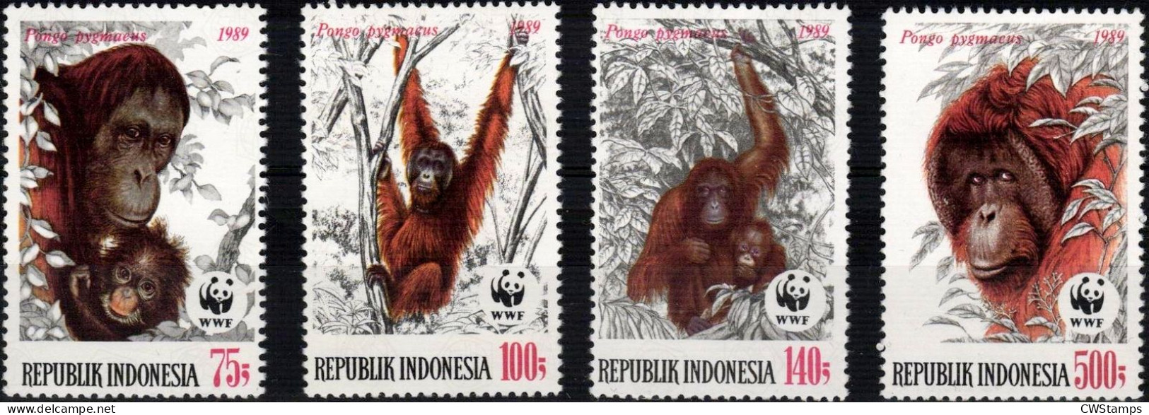 .. Indonesie 1989 Zonnebloem 1366/69  MNH - Indonésie