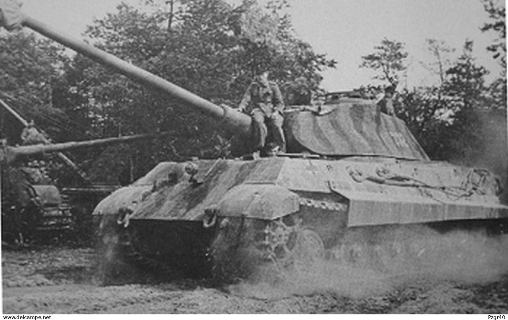 8,8 Cm Pzgr 39/43  Allemand Obus German Shell Tiger II King Tiger Pak 43 Neutralisé - Armes Neutralisées