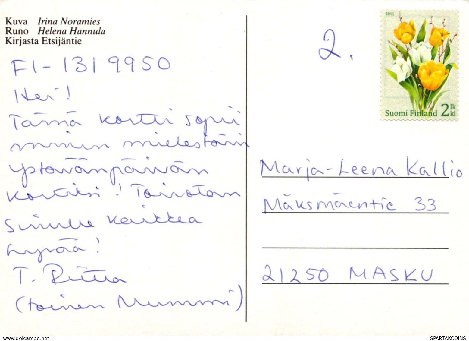 OISEAU Animaux Vintage Carte Postale CPSM #PBR537.A - Vögel