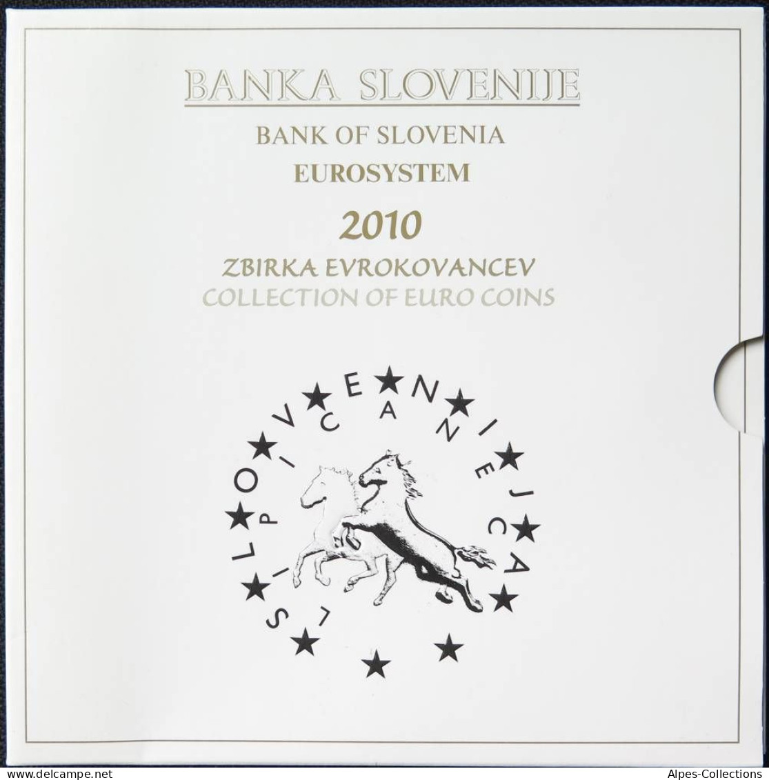 SVX2010.1 - COFFRET BU SLOVENIE - 2010 - 1 Cent à 2 € + 2 € Et 3 € Ljubljana - Slowenien